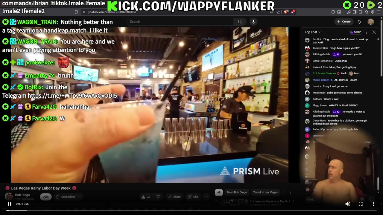 🔴LIVE from @wappyflanker headquarters in Las Vegas