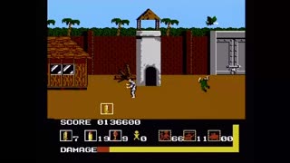 Operation Wolf - Zapper Playthrough (Actual NES Capture)