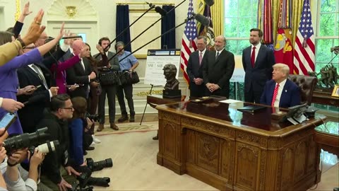 Trump announces major trade deal with UK