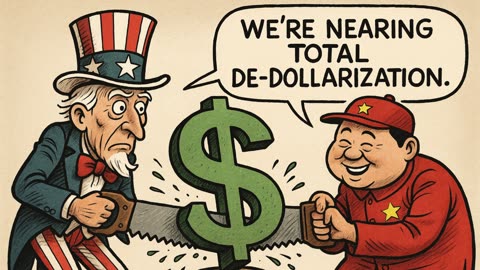 Russia and China on nearing total de-dollarization: #scruftuff podcast