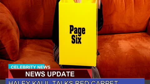 Haley Kalil Talks Red Carpet Moments Celebrity Co