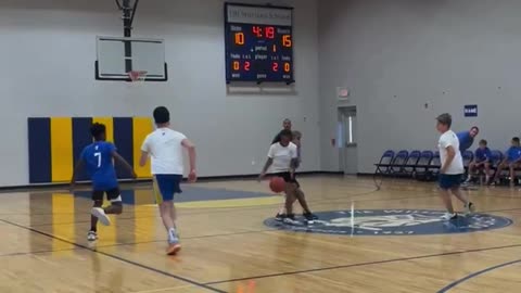 Blasian Babies Sister Helps Her YMCA Youth Basketball Team To Victory With A Sweet Play!