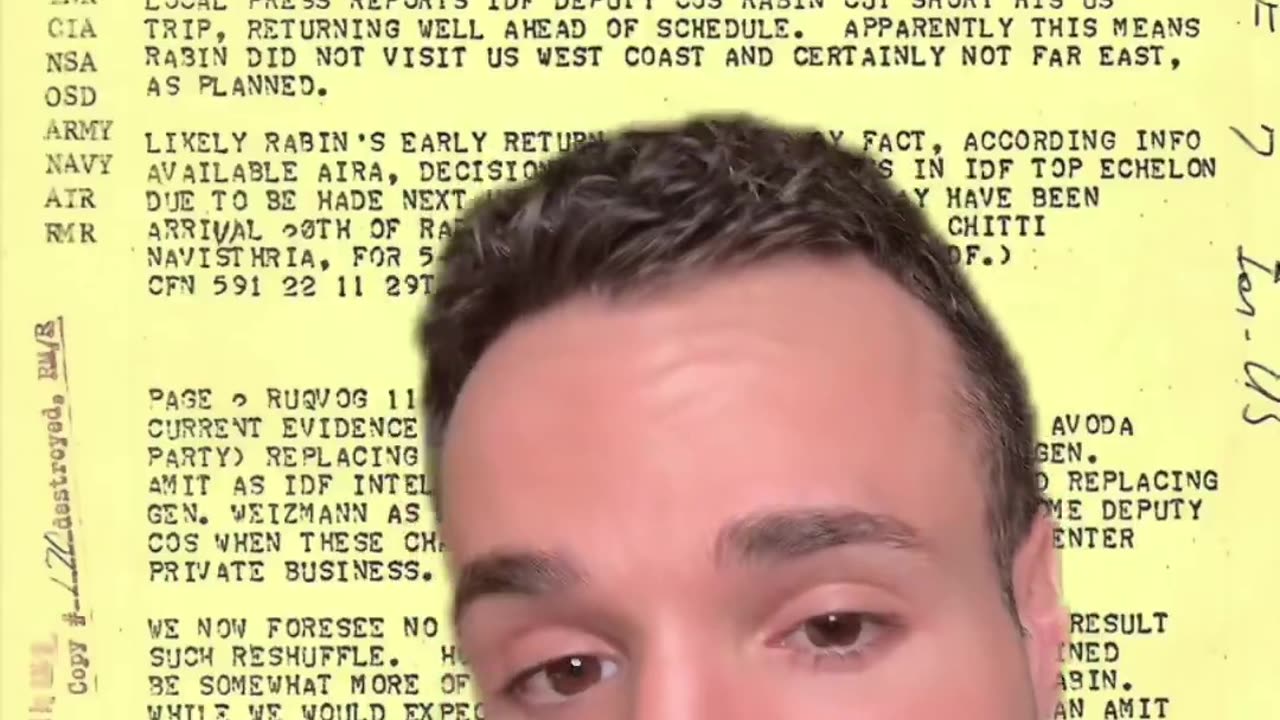 Israeli Defense Force Head Was in Dallas When JFK Assassinated