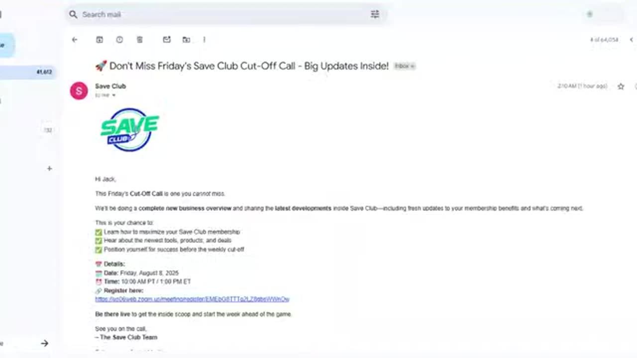 Save Club Support