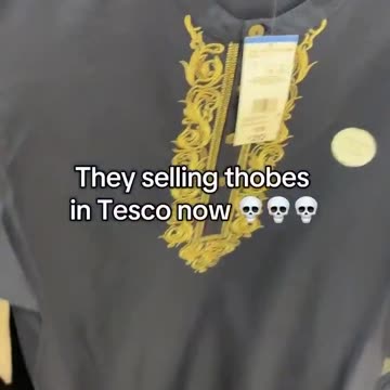 Tesco are now selling Muslim garments to appease the invading masses.