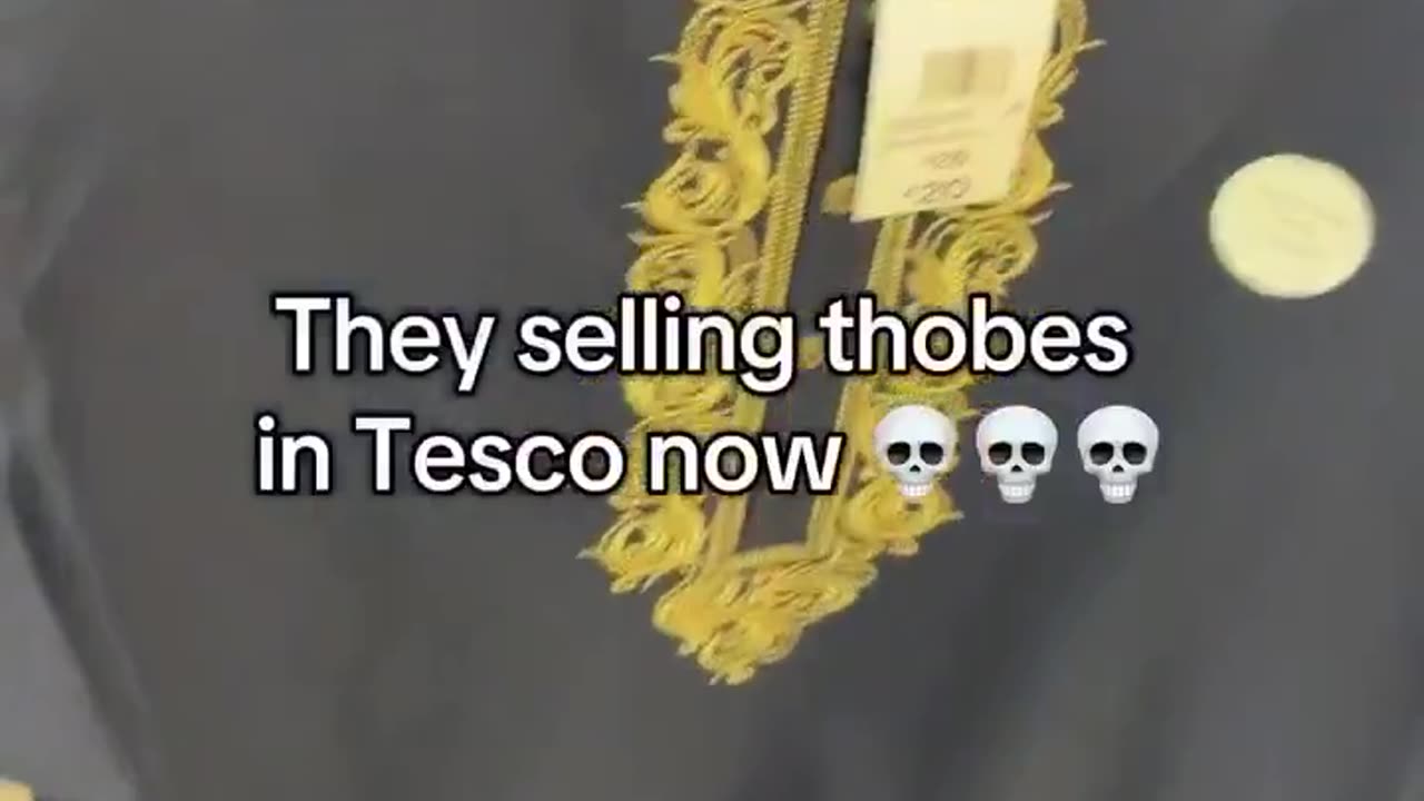 Tesco are now selling Muslim garments to appease the invading masses.