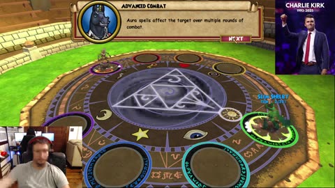 Wizard 101. RIP Charlie Kirk. You are in a better place now
