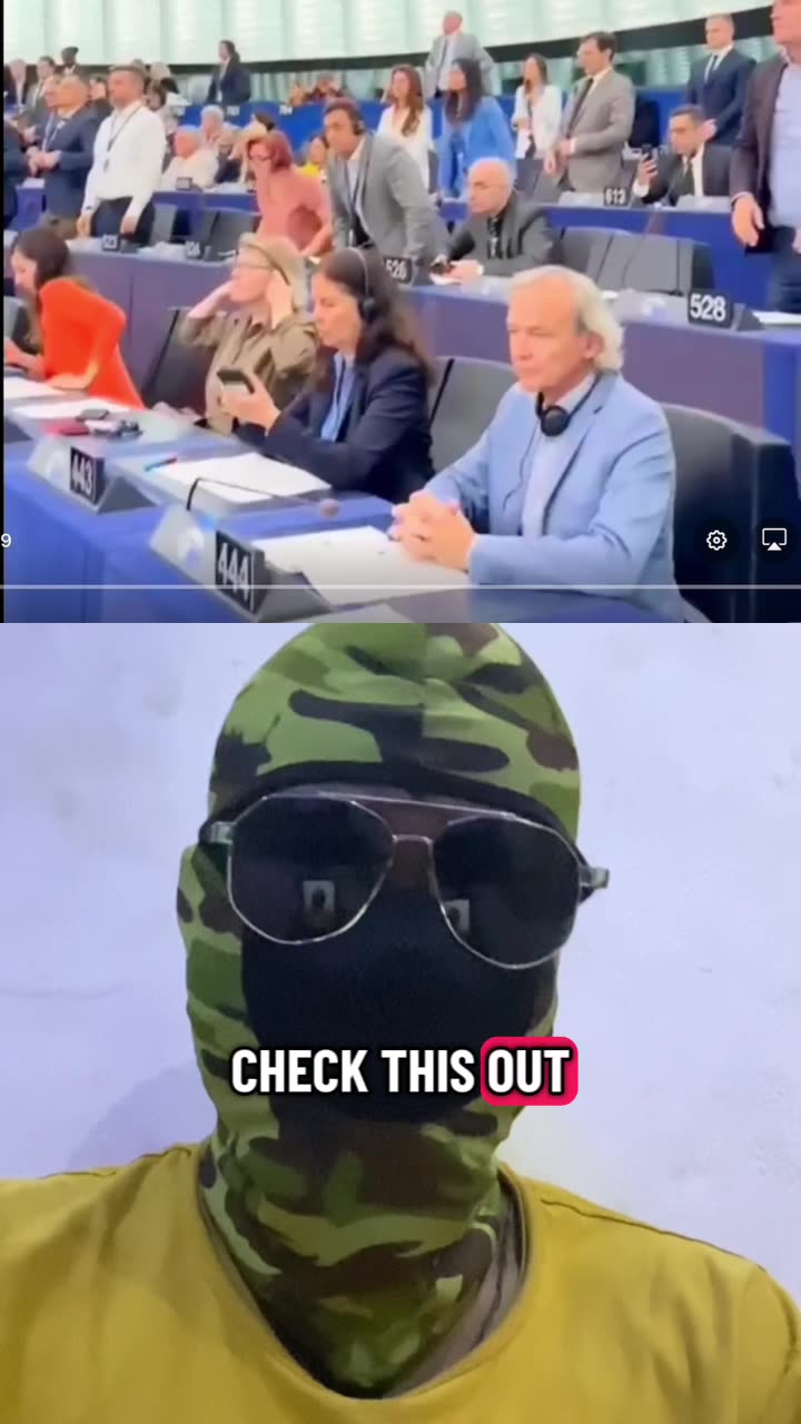 Charlie Kirk: EU mps boo and refuse to honor Charlie