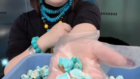 250529-12 Turquoise Rough: Unbox Geology with a Single Cut