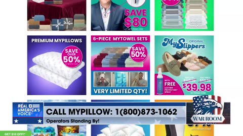 Mattress & Topper Sale! As Low As $99.99 Plus Free Shipping w/ Promo Code WARROOM At MyPillow.com/warroom