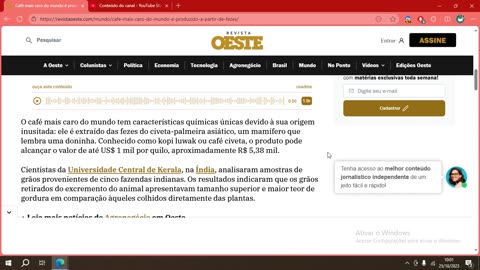 Café mais caro do mundo é produzido a partir de fezes.mp4