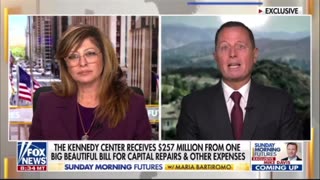 There should be a statue of President Trump because he saved the Kennedy center