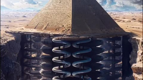 SCIENTISTS DISCOVER HIDDEN STRUCTURES BENEATH THE PYRAMID GIZA