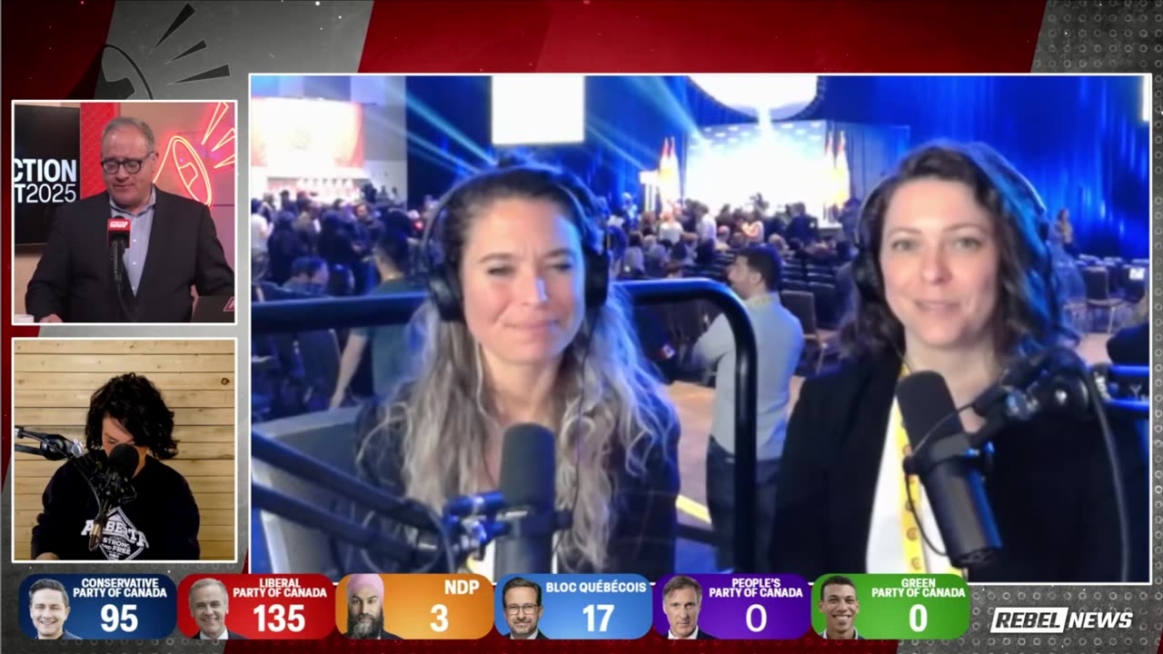 Rebel News journalists Alexa Lavoie and Tamara Ugolini check in from the Conservative HQ in Ottawa
