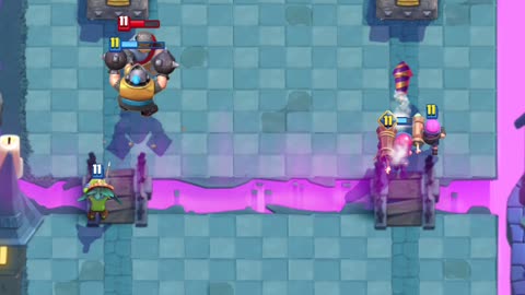Clash Royale: 6/11 gameplay (Ranged Weapon Build)