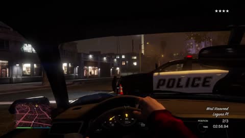 GTA 5 Police Run Race