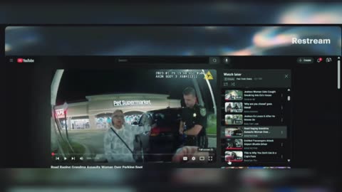 Older woman road rages at mother in her car: COP CAM