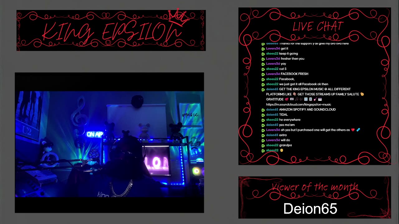 KING RUMBLE LIVE LETS GO FAMILY