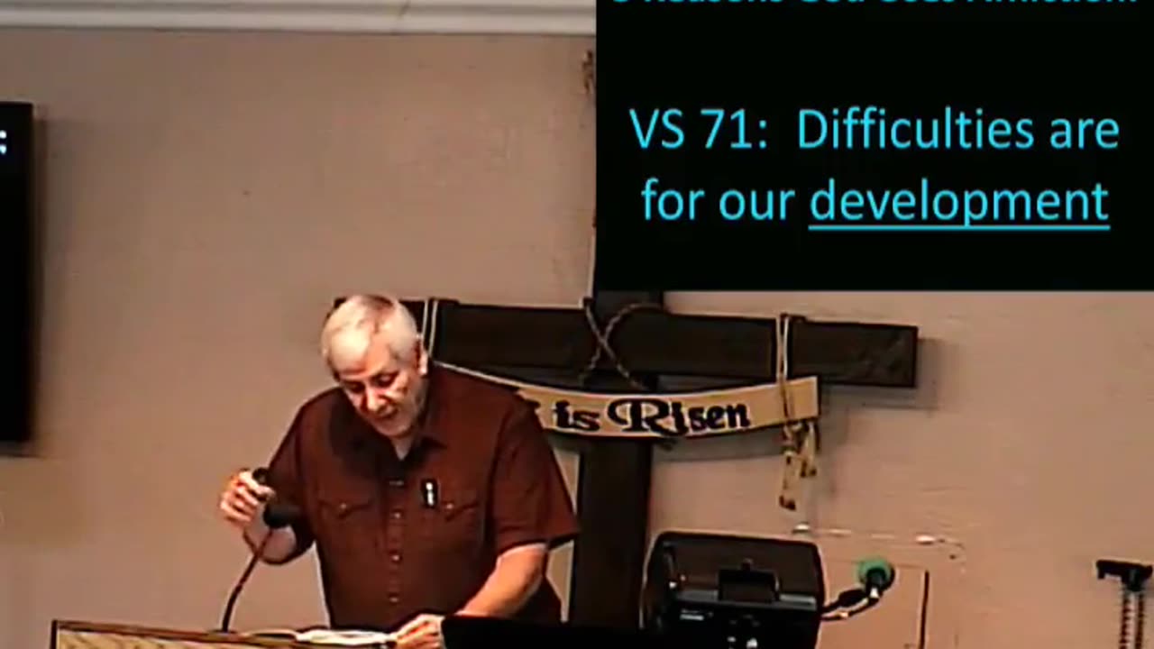 2025-08-31 HDBC -The Grace of Affliction - Psalm 119:67, 68, 71 - Pastor Mike Lemons