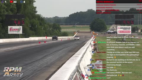 Drag Racing Action 24/7 on RPM Army TV