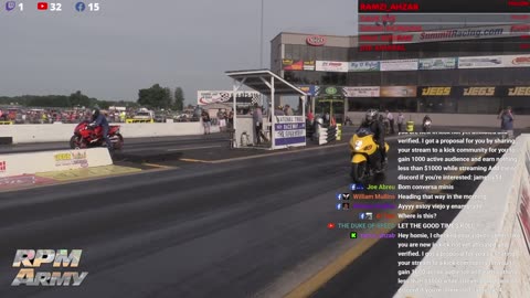 Drag Racing Action 24/7 on RPM Army TV