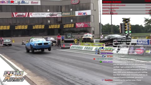 Drag Racing Action 24/7 on RPM Army TV