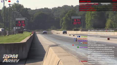 Drag Racing Action 24/7 on RPM Army TV