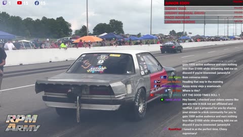 Drag Racing Action 24/7 on RPM Army TV