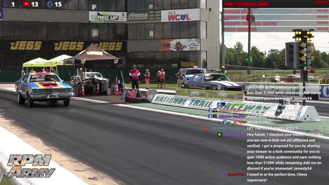 Drag Racing Action 24/7 on RPM Army TV