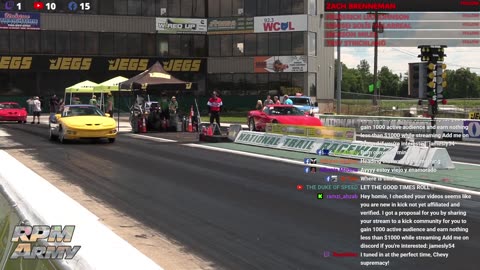 Drag Racing Action 24/7 on RPM Army TV