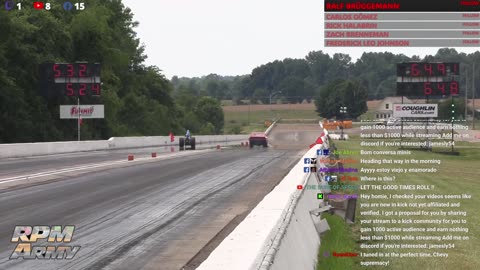 Drag Racing Action 24/7 on RPM Army TV