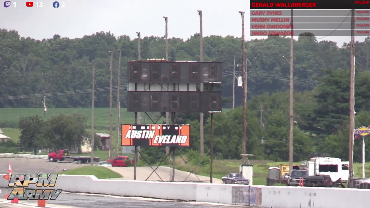 Drag Racing Action 24/7 on RPM Army TV