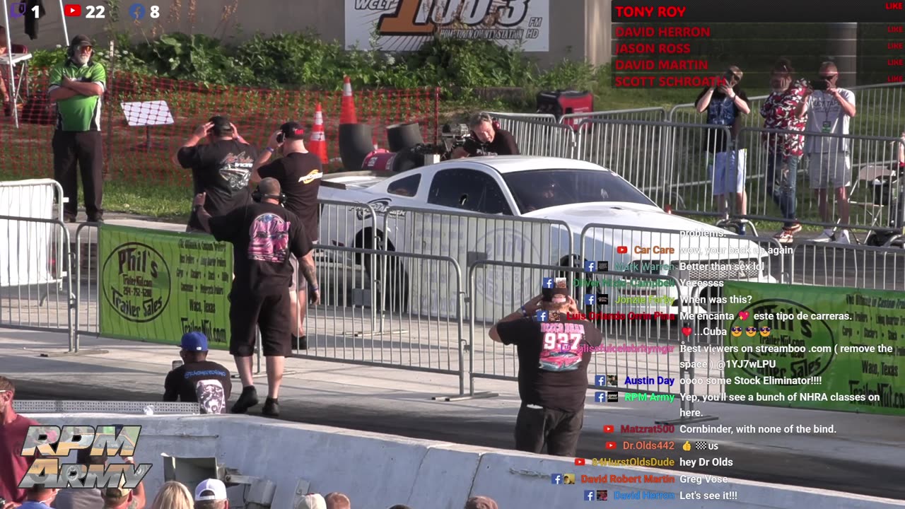 Drag Racing Action 24/7 on RPM Army TV