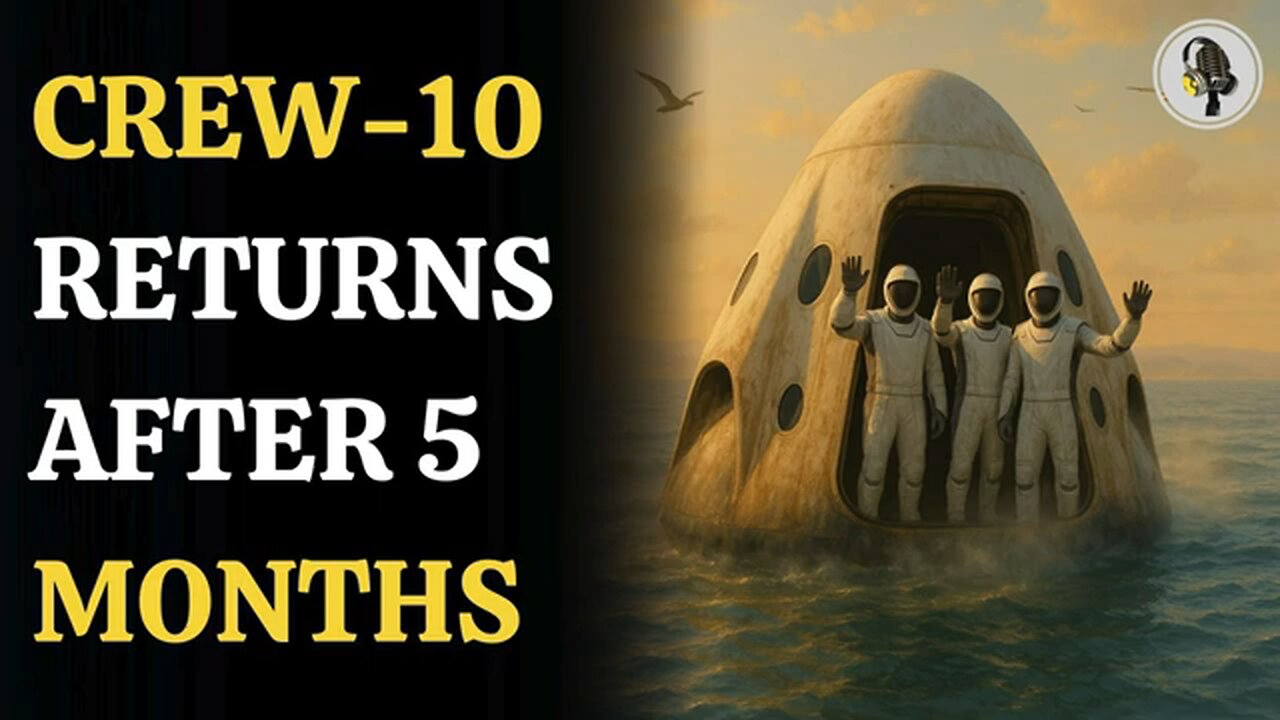 SpaceX_Crew-10_Makes_Historic_Pacific_Splashdown___WION_Podcast