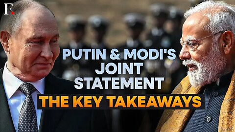 PM Modi, Putin Agree on Economic Cooperation Plan Till 2030 | Putin India Visit | Putin in India