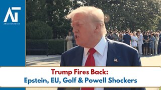 Trump Talks Golf, Tariffs & Epstein Before Scotland Trip | US Politics | Amaravati Today