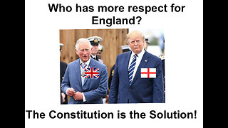 Who has more respect for England? Trump or Winsor? TRUMP.