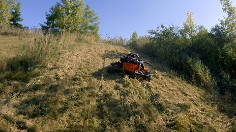 This Mower EATS Slopes For Breakfast! RC Mowers R-60