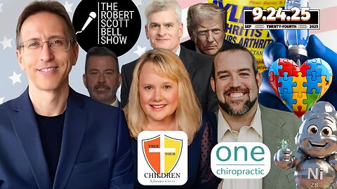 Autism Tylenol Link, Tiffany Boyd, Free YOUR Children, Bharon Hoag, Chiropractic Advocacy, Kimmel's Return - The RSB Show 9-24-25