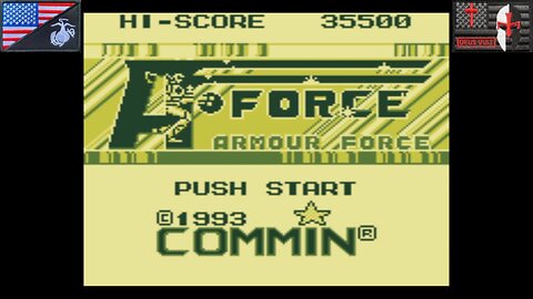 Standard Handheld Theater: "A-Force: Armour Force" [Part 2] (Nintendo Game Boy - 1993) [PAL Only]