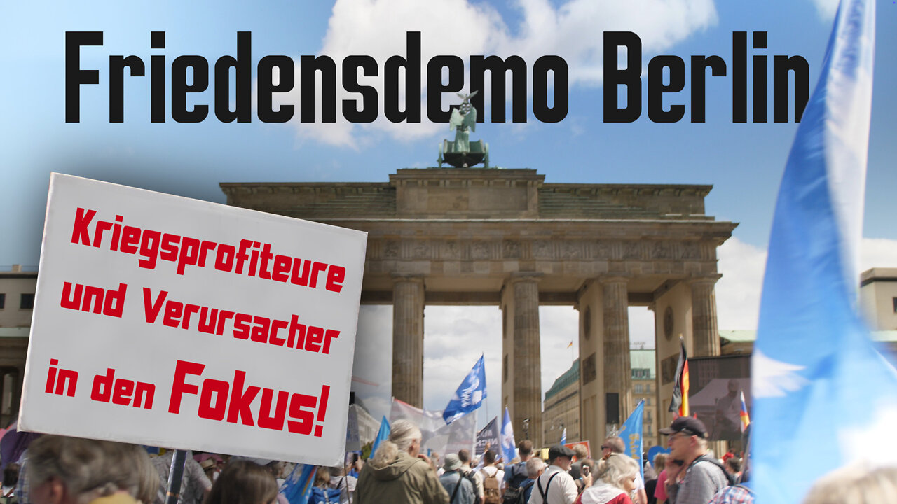 Friedensdemo Berlin 2025-08-02