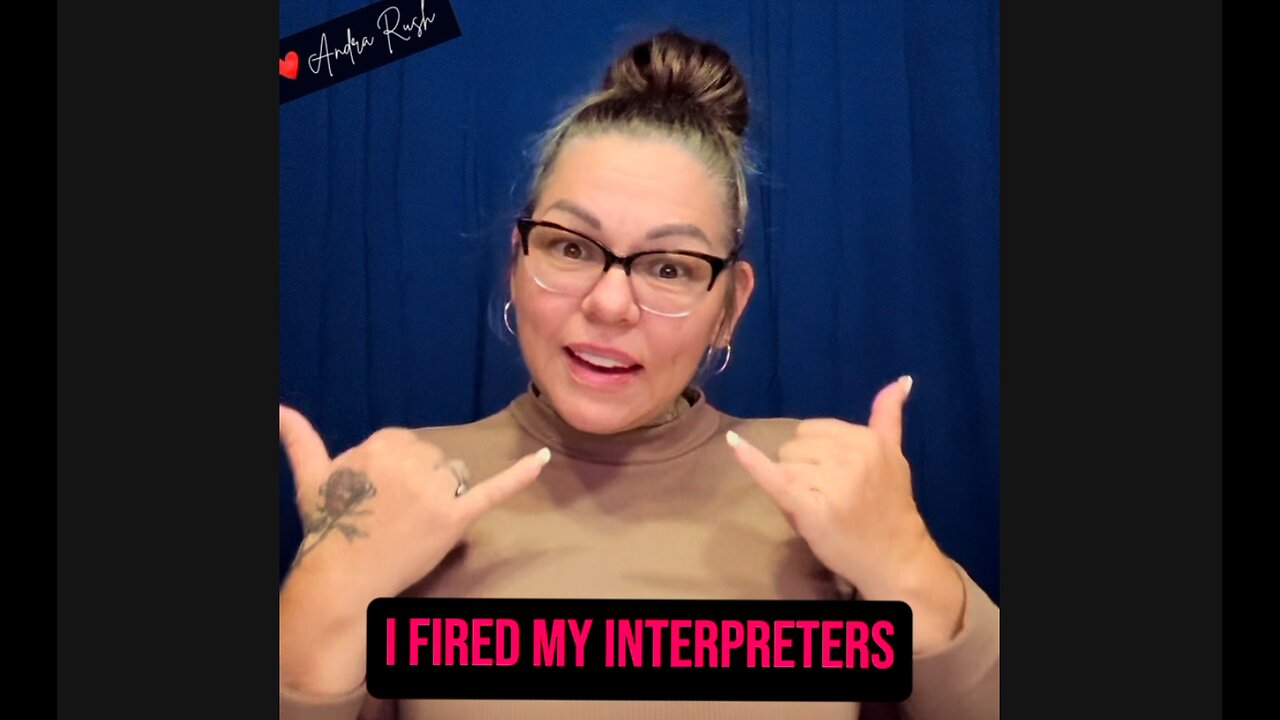 🚨 I FIRED My Interpreters! 😱 (Bad Interpreters EVER!) #ASL #deaf #realtalk #Interpreters