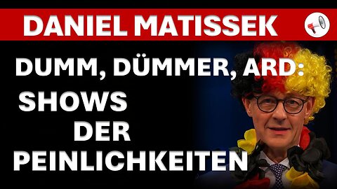 Regierungsjubel im TV: Ein ungeheuerliches Schauspiel in der ARD | Daniel Matissek im Interview