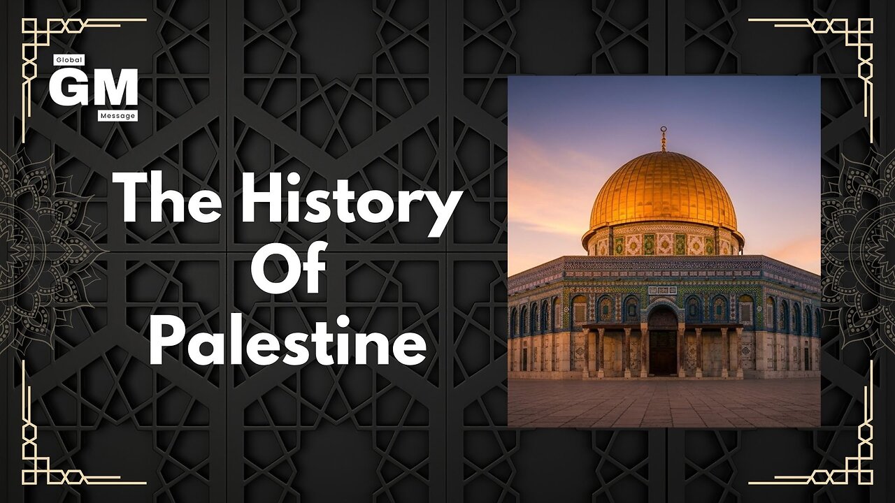 The Real History of Palestine — What They Never Want You to Know | Shaykh Ali Al-Timimi