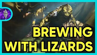 Brewing with Lurking Lizards from Spider-Man | Pauper Sultai Affinity / Golgari Delve
