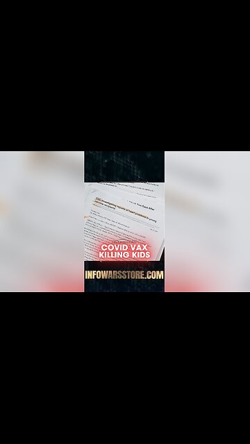 Alex Jones: Covid Vaccine Was (and still is) Killing Kids - 5/24/21