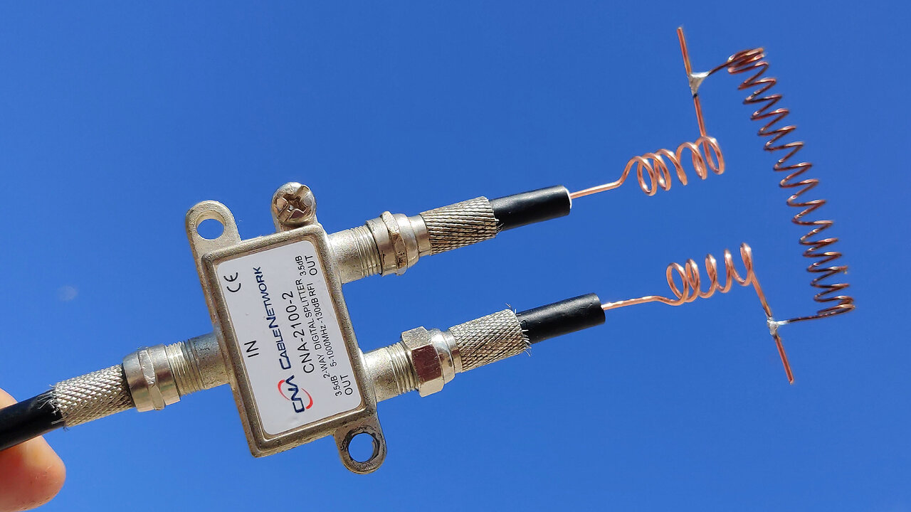 How to make antenna for channels DTV HD TNT