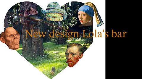 New design Lola’s bar