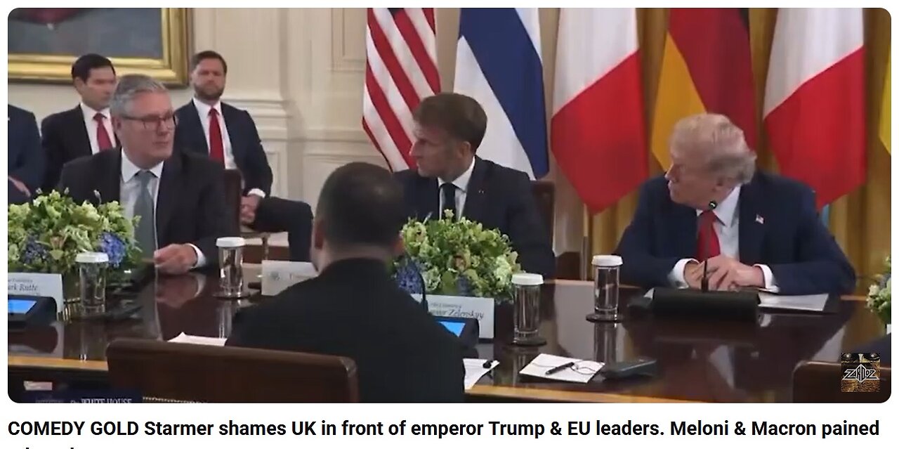 Alex Krainer EU/UK fawn at Trumps feet. Transatlantic battle over $300bn in seized Russian assets?
