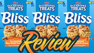 Rice Krispies Treats Bliss Caramel Sea Salt Pretzel Bars Review